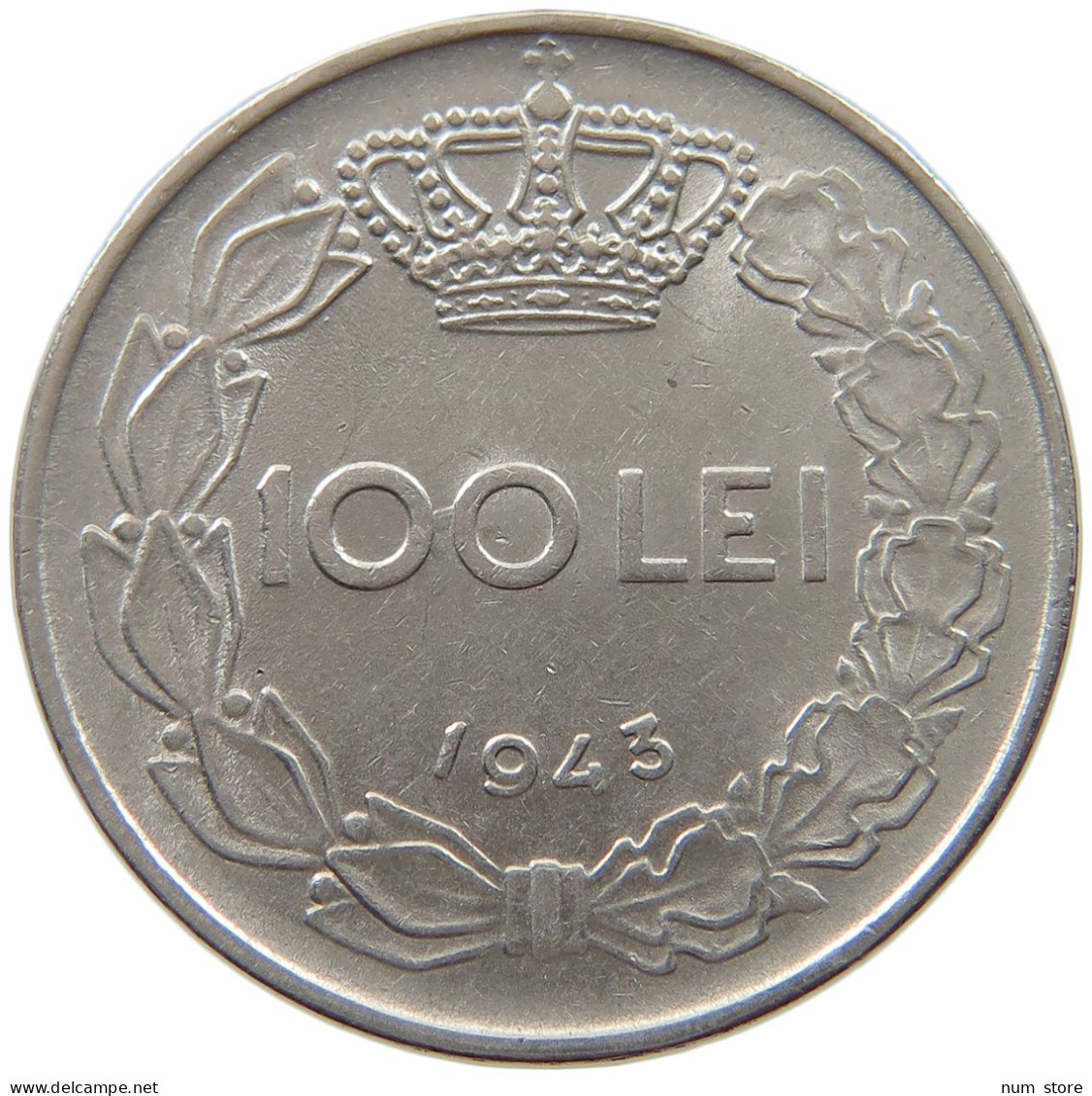 ROMANIA 100 LEI 1943 #a014 0667 - Roumanie