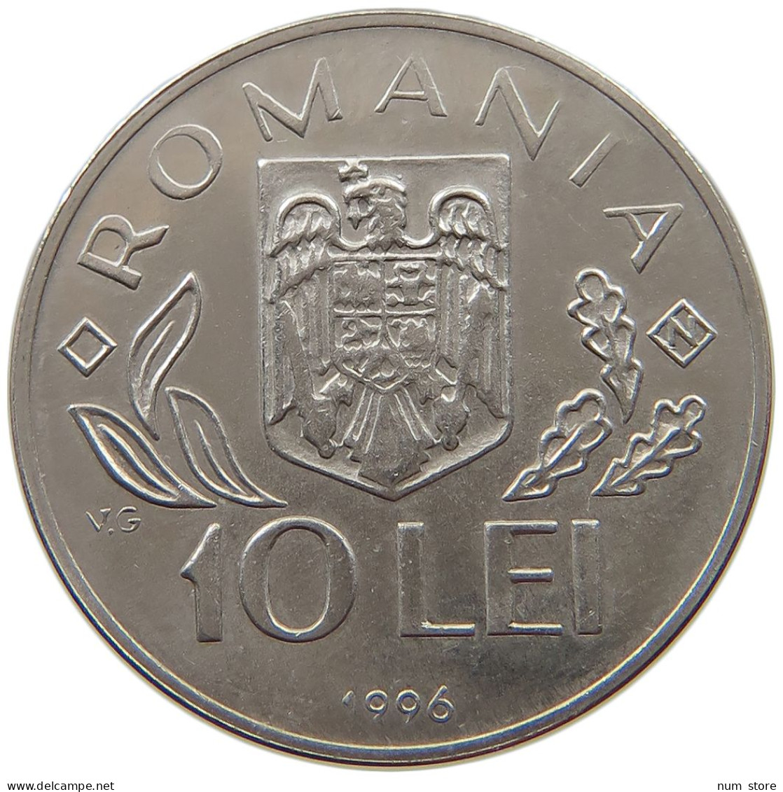 ROMANIA 10 LEI 1996 #a016 0467 - Roumanie
