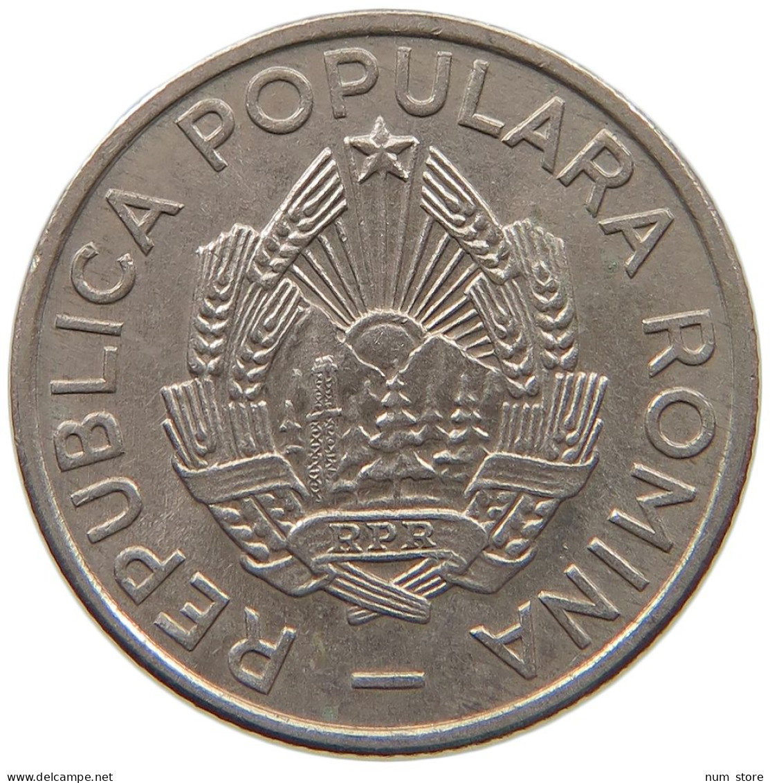 ROMANIA 10 BANI 1955 TOP #s065 0757 - Roumanie