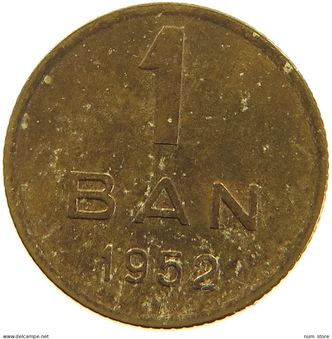 ROMANIA 1 BAN 1952 #a094 0351 - Roumanie