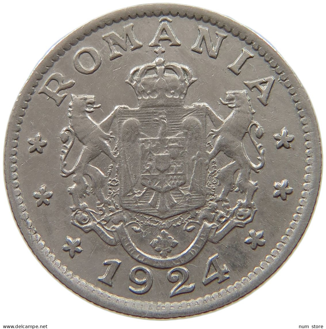 ROMANIA 1 LEU 1924 #a017 0809 - Roumanie