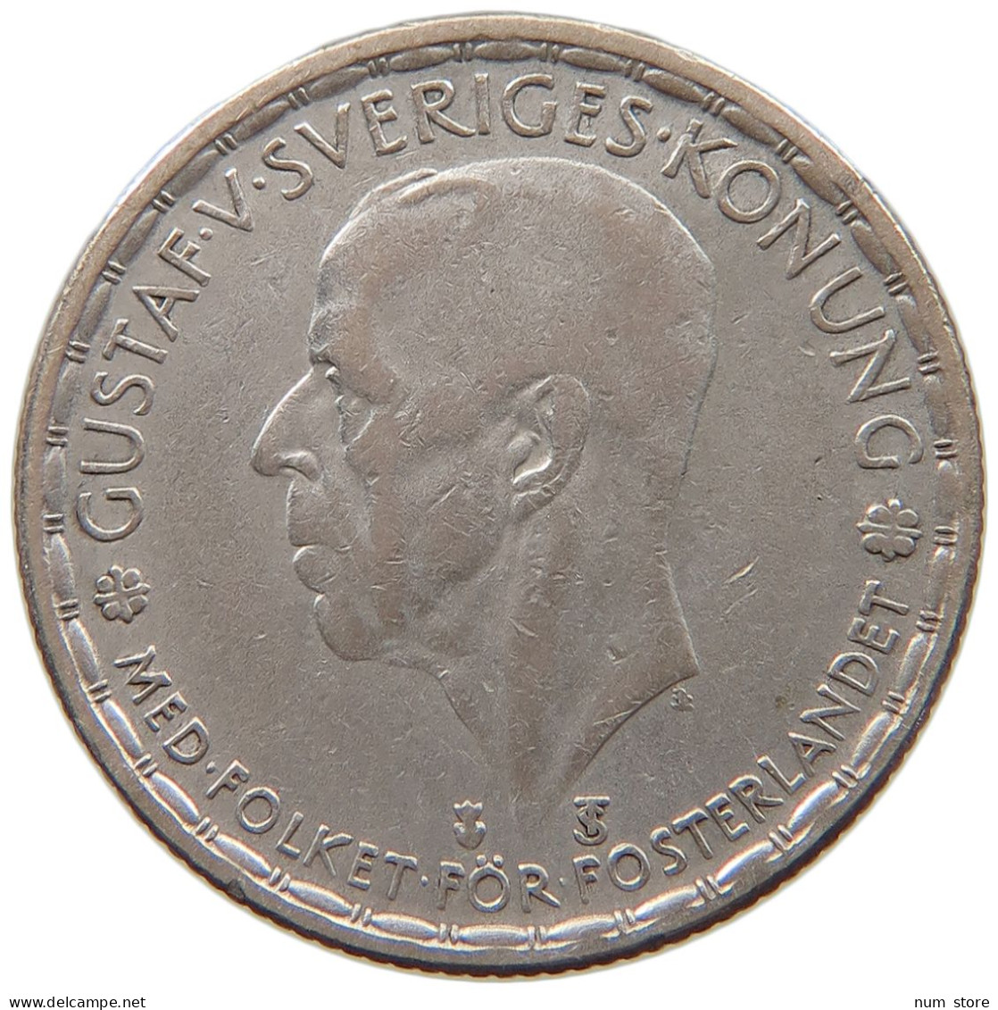 SWEDEN 1 KRONA 1947 #a057 0505 - Schweden