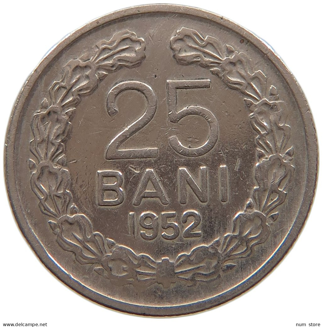 ROMANIA GU25 BANI 1952 #a080 0231 - Roumanie