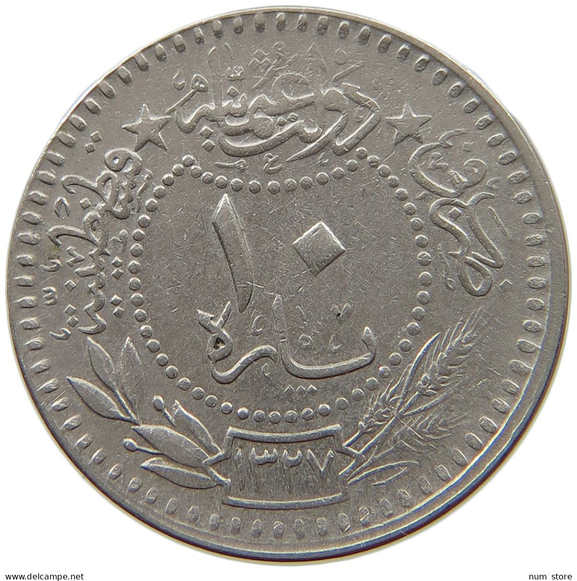 TURKEY OTTOMAN 10 PARA 1327 8 #a018 0427 - Turquie