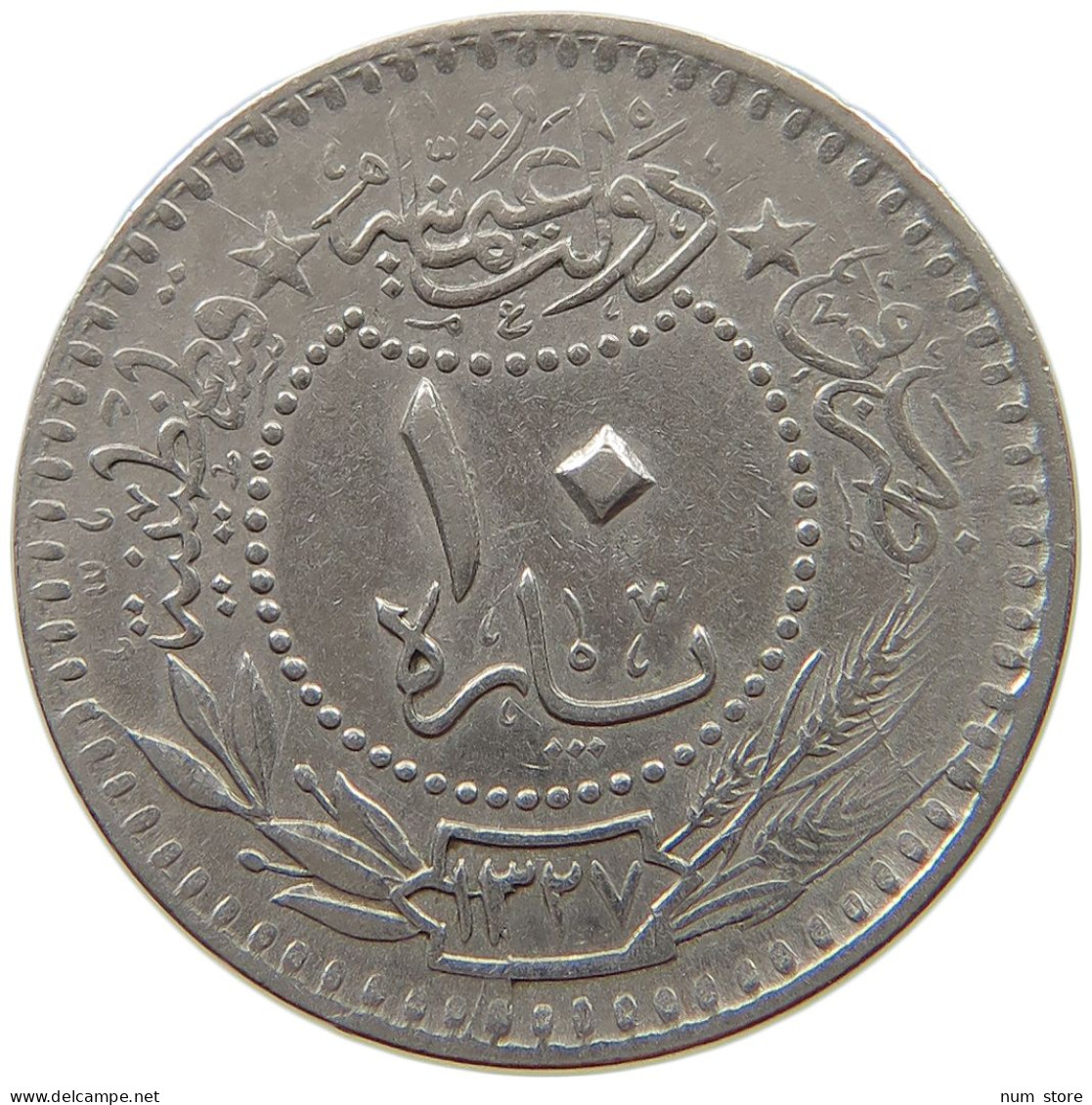 TURKEY OTTOMAN 10 PARA 1327 5 #a018 0435 - Turquie