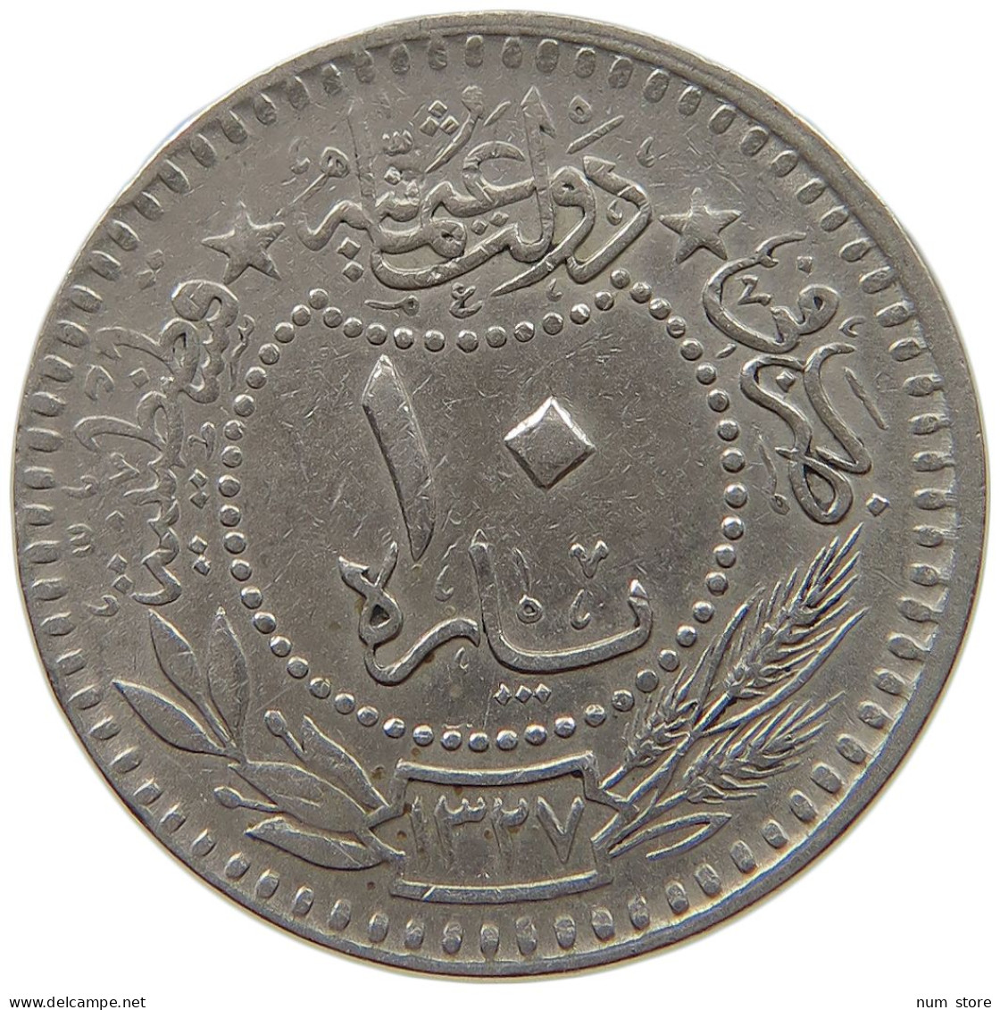 TURKEY OTTOMAN 10 PARA 1327 4 #a090 0389 - Turquie