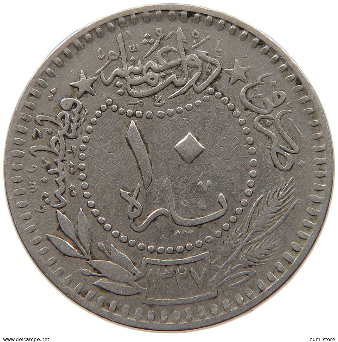 TURKEY OTTOMAN 10 PARA 1327 4 #c011 0685 - Turquie