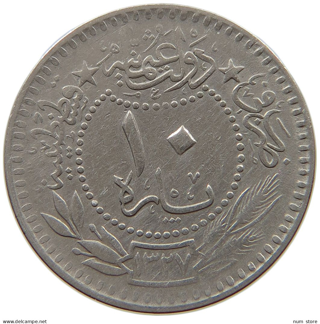 TURKEY OTTOMAN 10 PARA 1327 4 #a090 0381 - Turquie