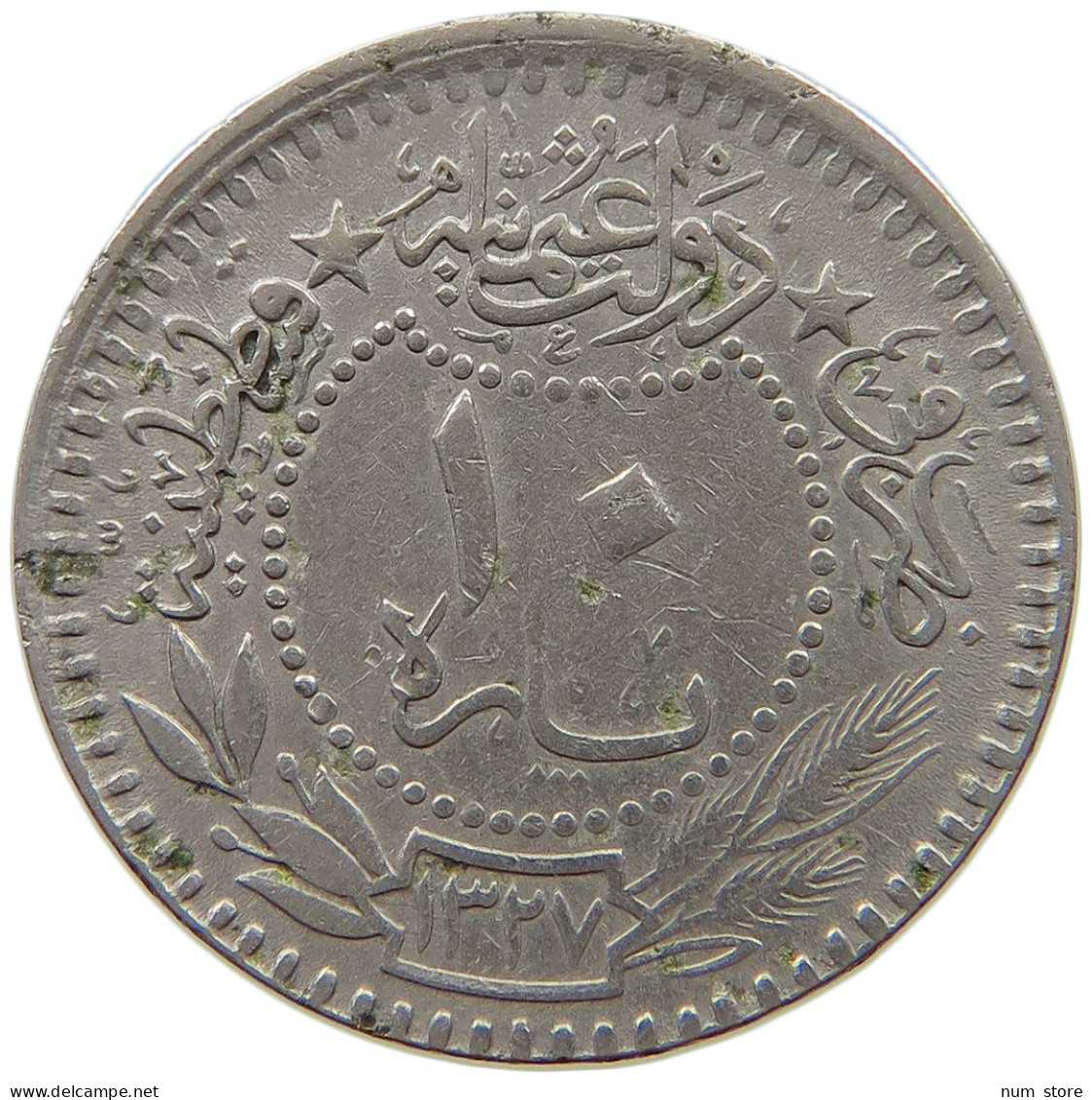 TURKEY OTTOMAN 10 PARA 1327 4 #a018 0415 - Turquie