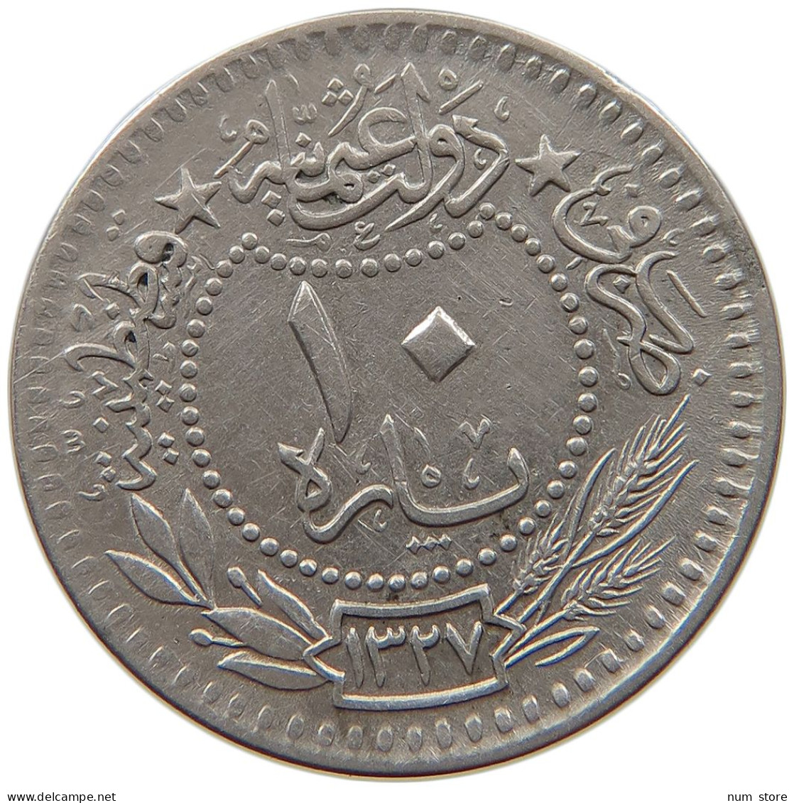 TURKEY OTTOMAN 10 PARA 1327 3 #c064 0593 - Turquie