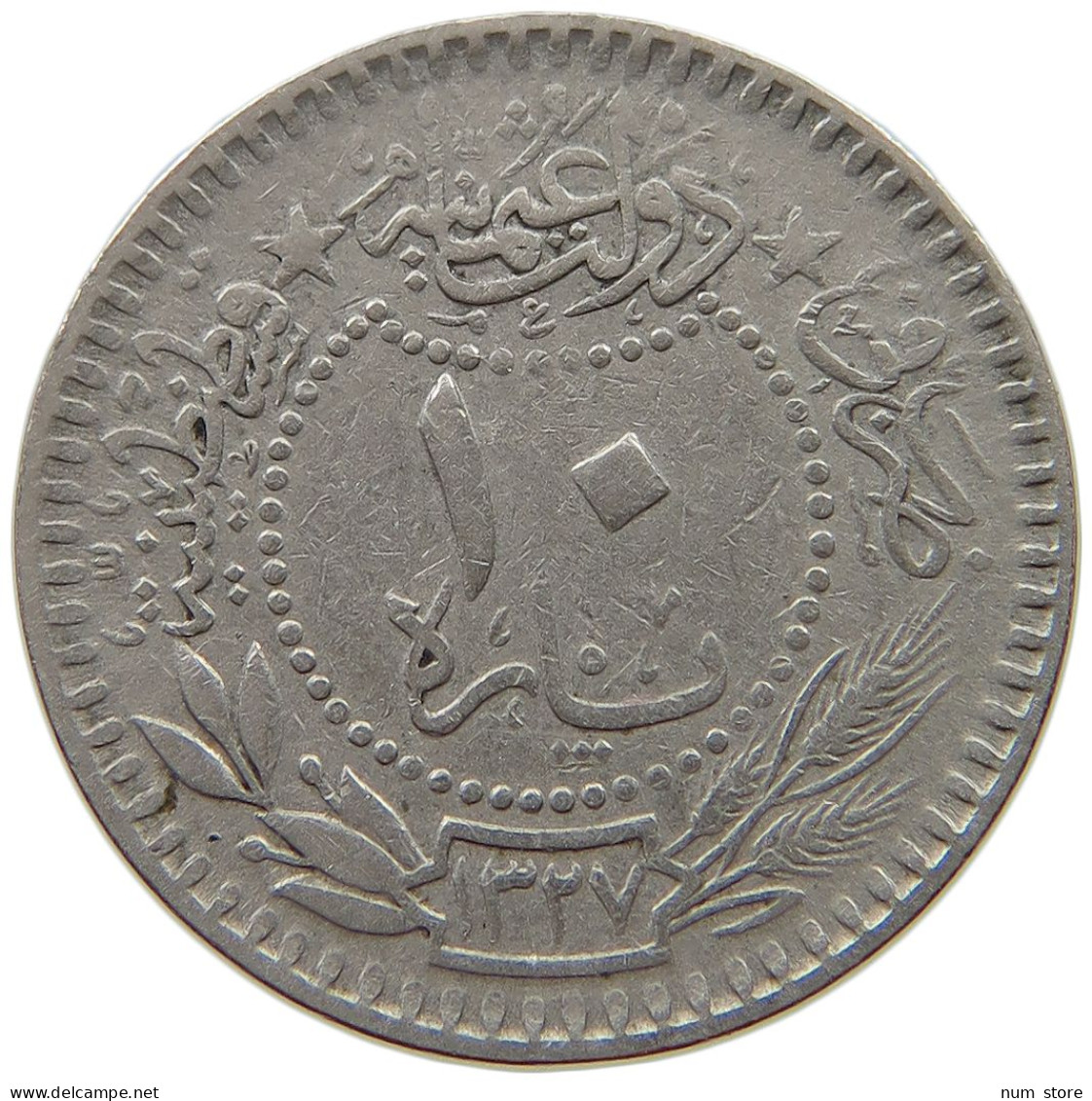 TURKEY OTTOMAN 10 PARA 1327 3 #a018 0413 - Turquie