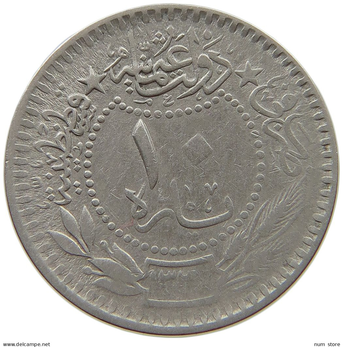 TURKEY OTTOMAN 10 PARA 1327 2 #s073 0077 - Turquie