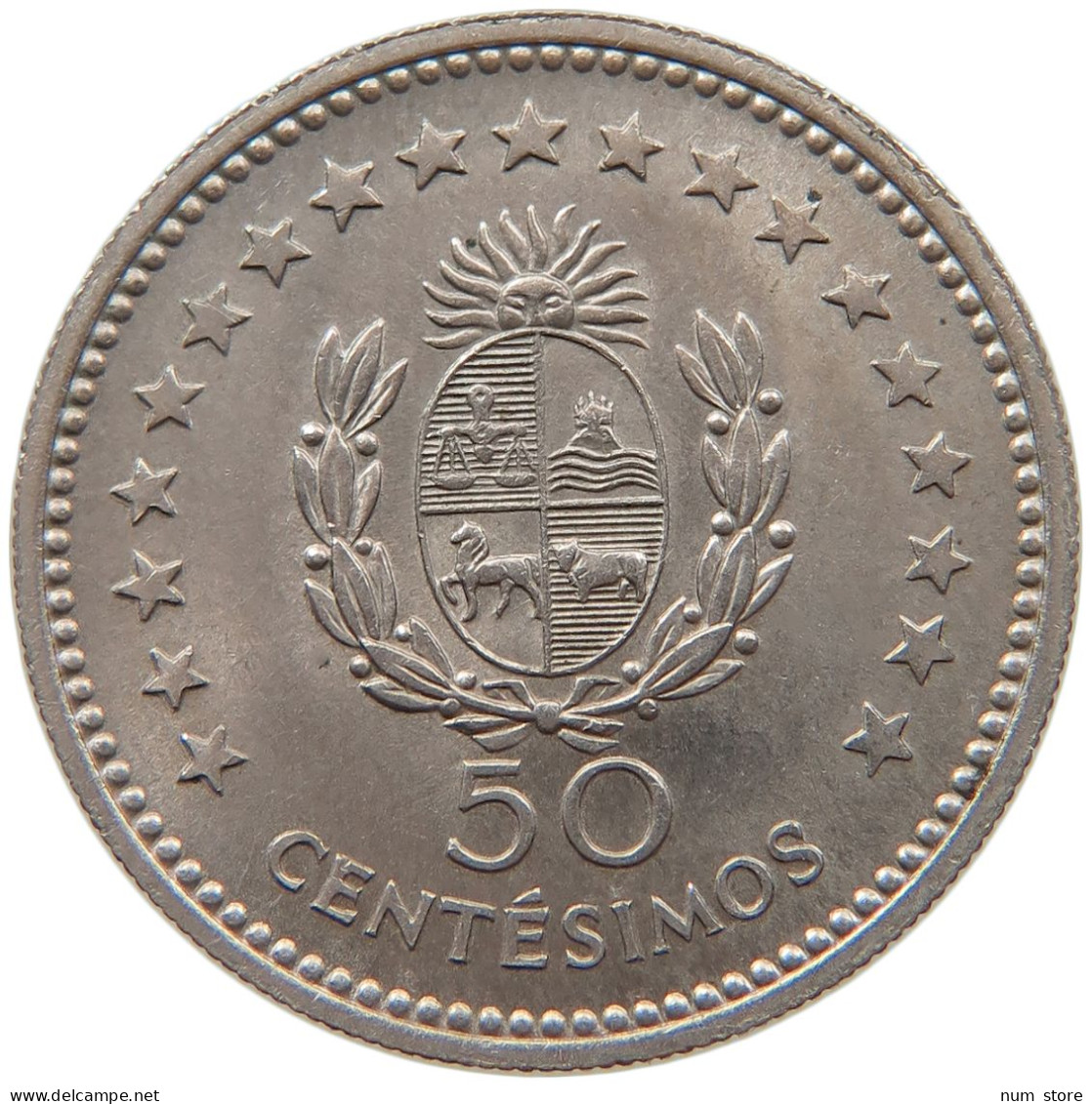 URUGUAY 50 CENTESIMOS 1960 TOP #s030 0127 - Uruguay