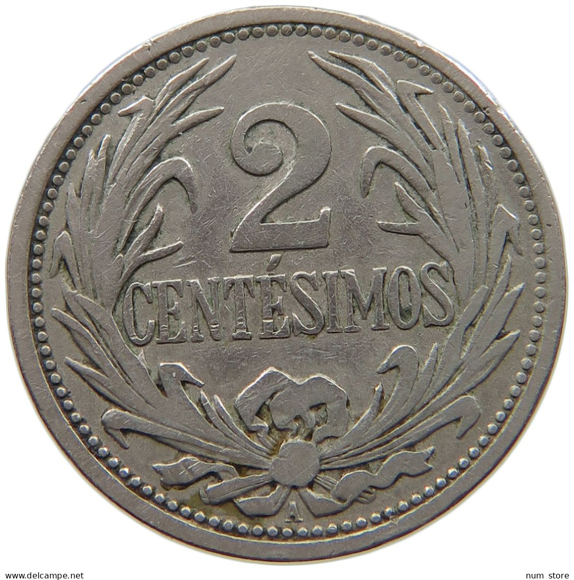 URUGUAY 2 CENTESIMOS 1936 #c021 0241 - Uruguay
