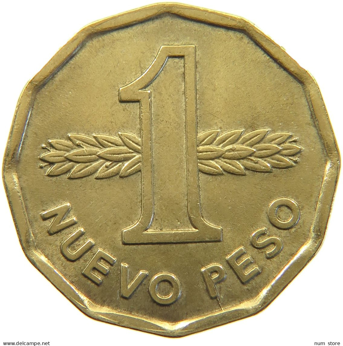 URUGUAY 1 PESO 1976 #a050 0359 - Uruguay