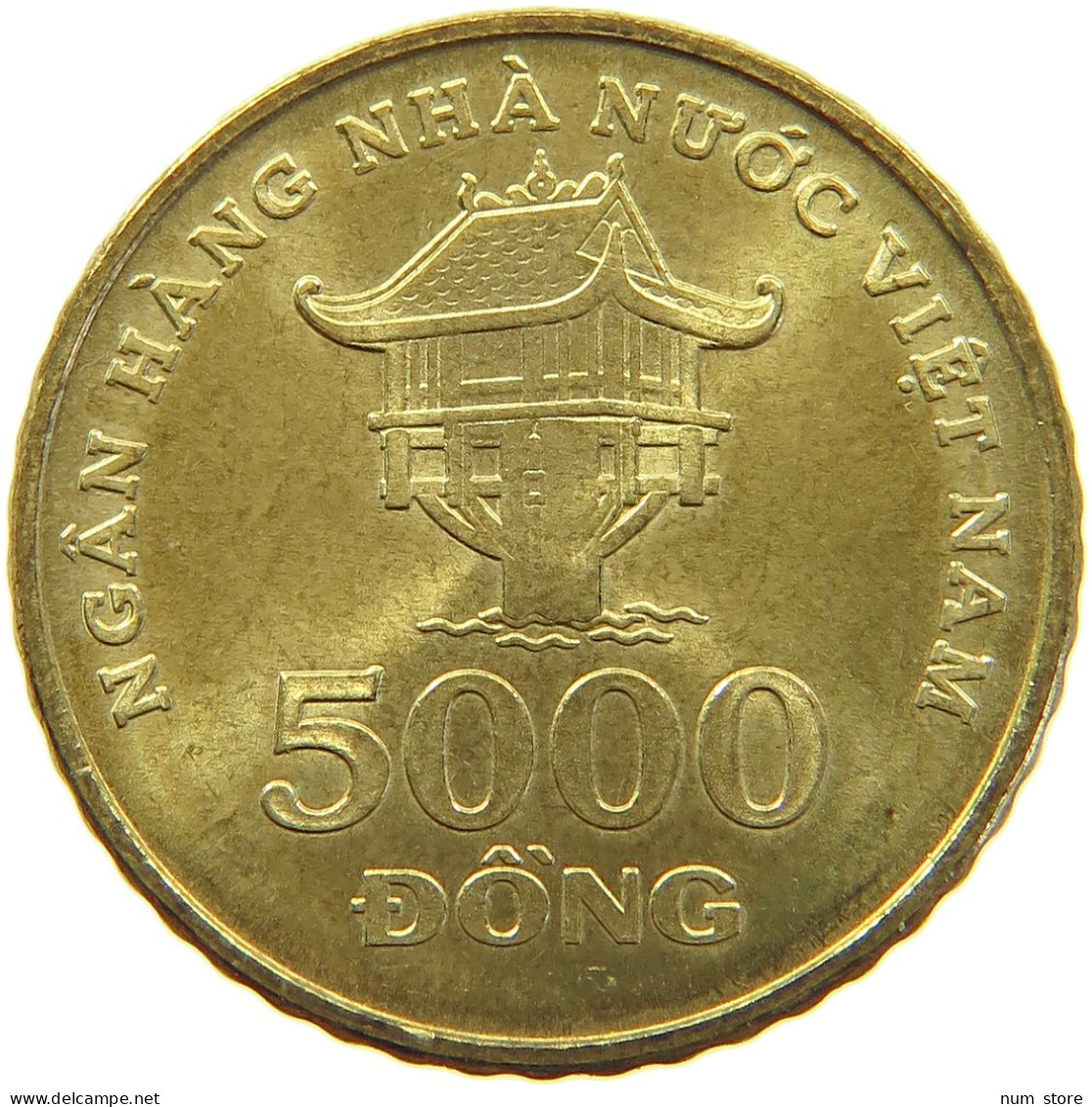 VIETNAM 5000 DONG 2003 TOP #s020 0295 - Vietnam