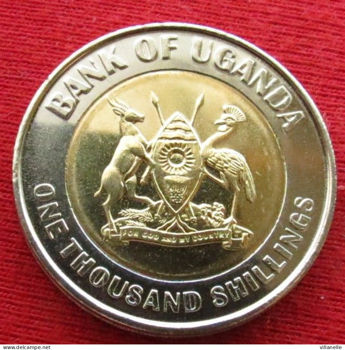 Uganda 1000 Shilling 2012 Independence Bitrd Ouganda Oeganda UNC ºº - Uganda