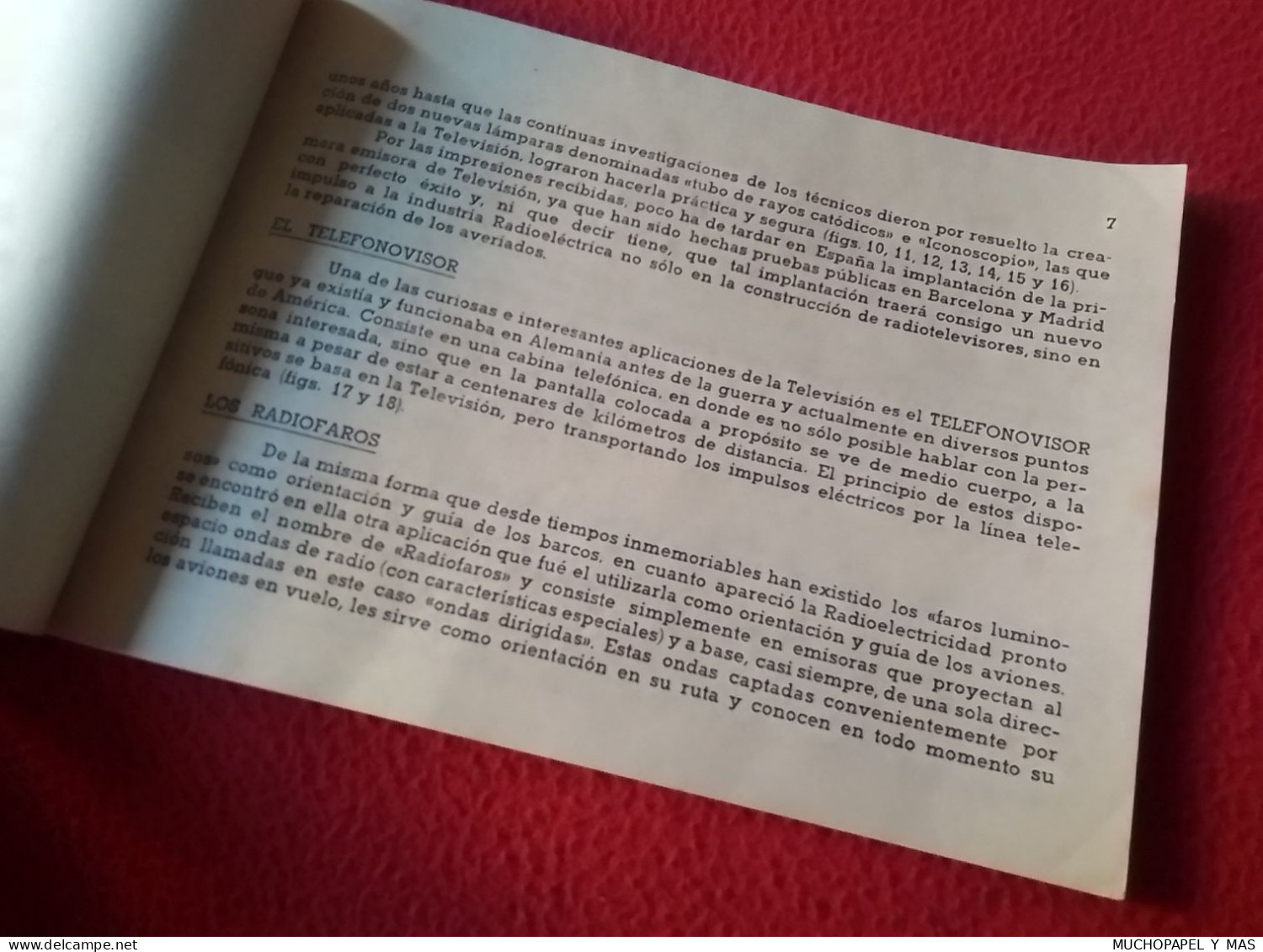 ANTIGUA REVISTA FASCÍCULO GUÍA LIBRITO O SIMIL LA ERA ELECTRÓNICA ESCUELA RADIO MAYMO RADIOELECTRICIDAD..VER FOTOS......