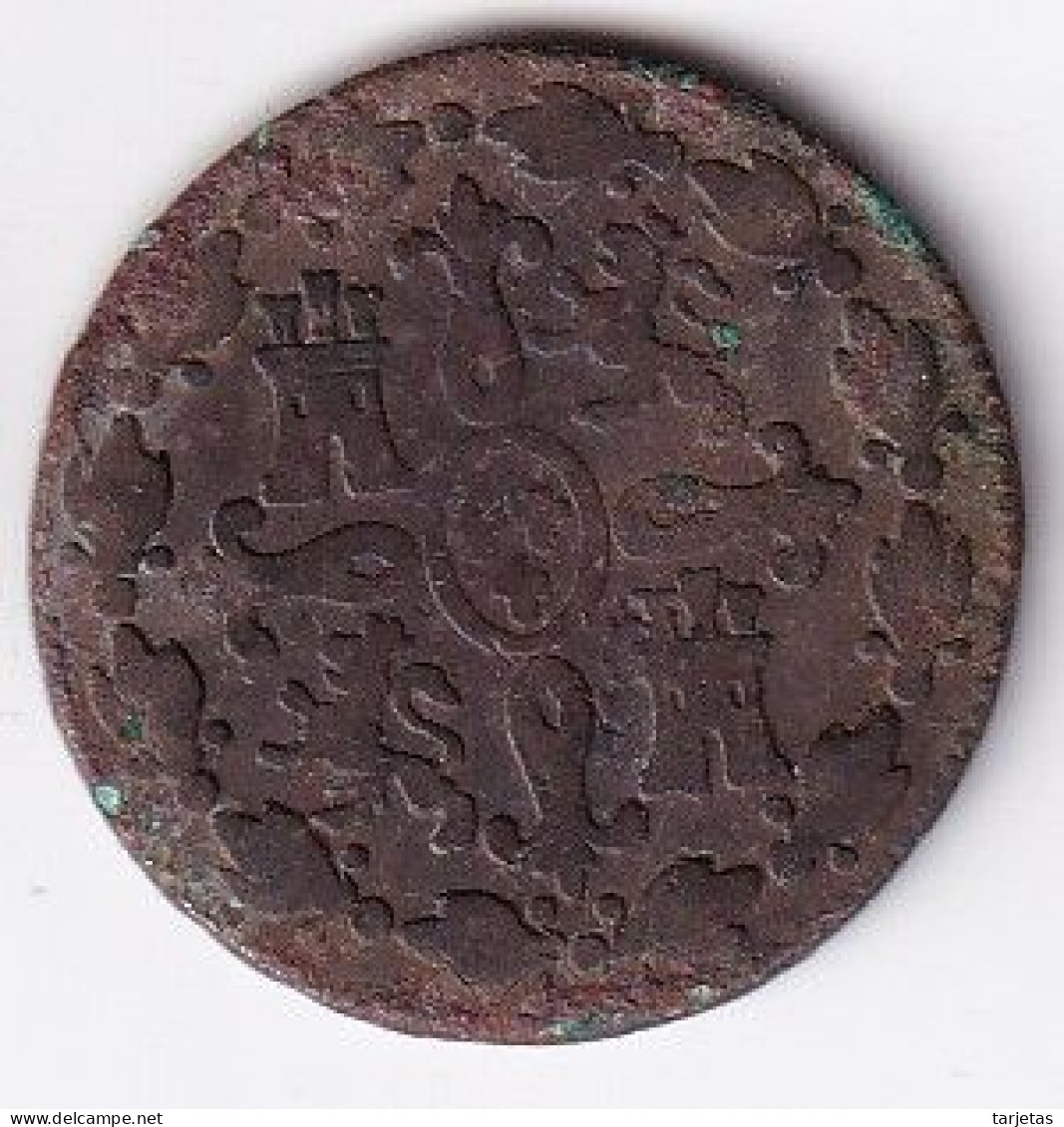 MONEDA DE ESPAÑA DE 4 MARAVEDIS DE FERNANDO VII DEL AÑO 1833 (COIN) - Münzen Der Provinzen