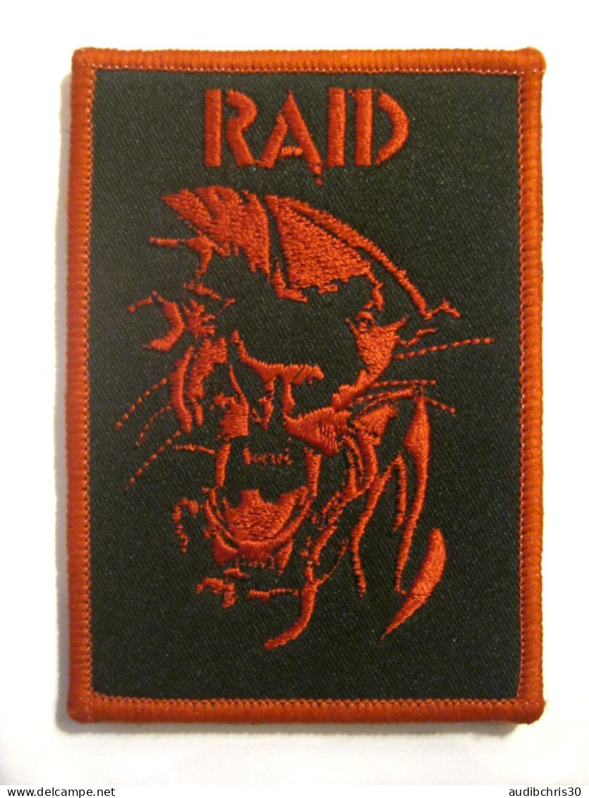 RARE ECUSSON P.N LE RAID OPEX SCRATCH AU DOS 100MM X 70MM ETAT EXCELLENT - Police & Gendarmerie