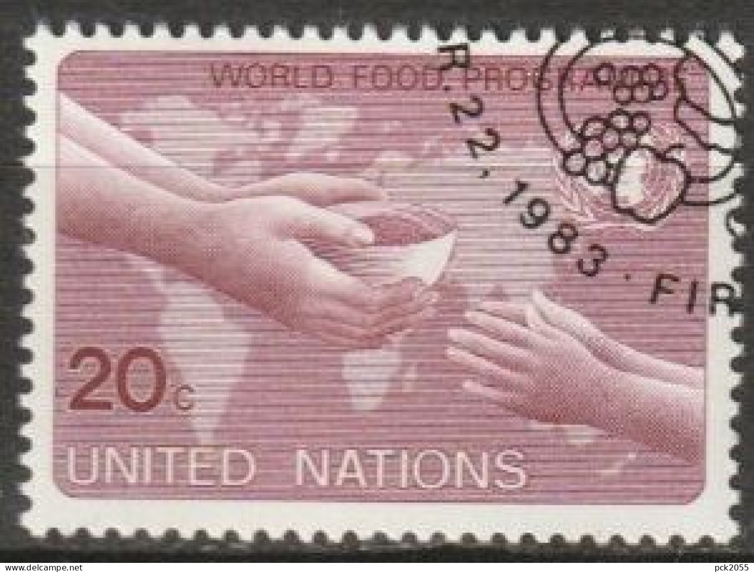 UNO New York 1983 MiNr.419 O Gestempelt Welternährungsprogramm ( 5286  ) - Gebraucht