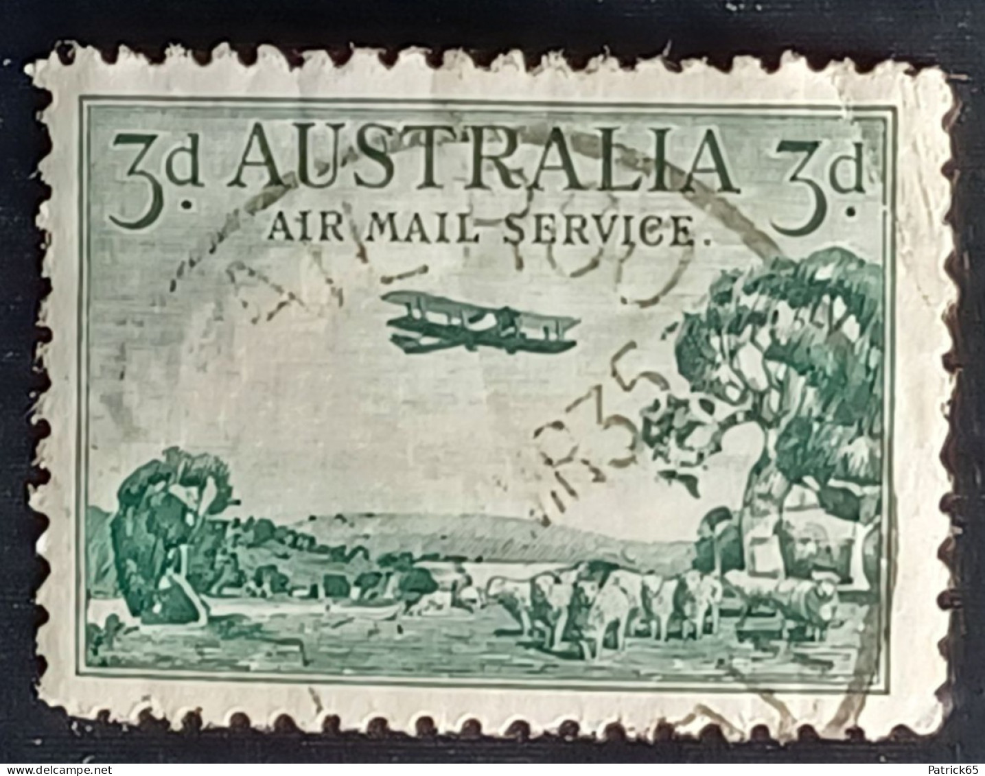 Australié Jaar 1929 Luchtpost Yv.nr.L.P.2  Used - Oblitérés