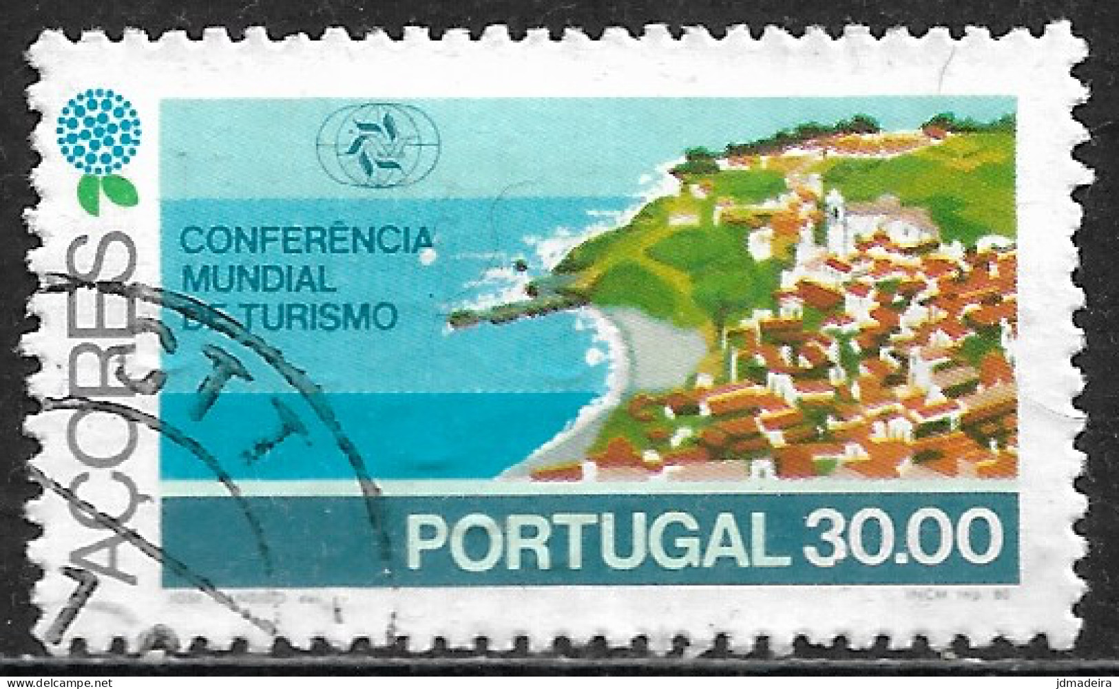 Portugal – 1980 Tourism Azores 30.00 Used Stamp - Gebraucht