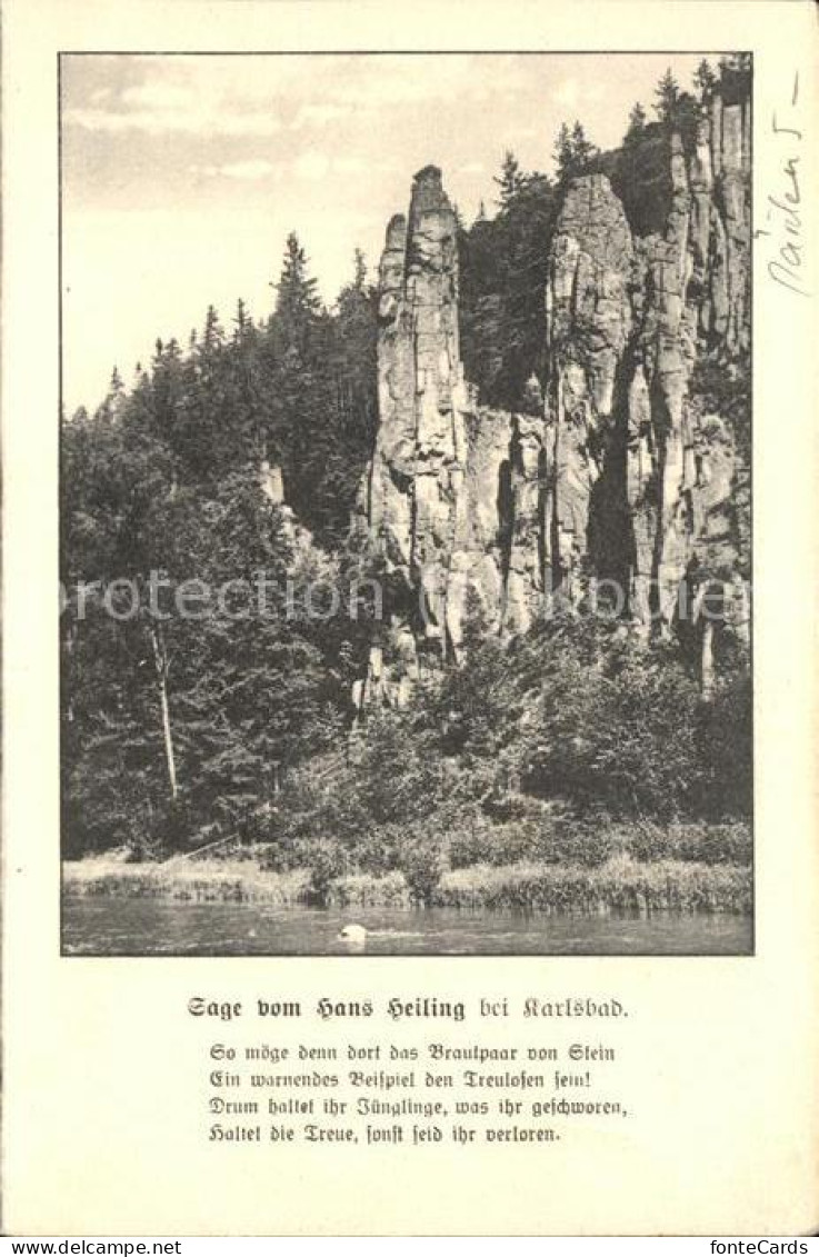 11521099 Maerchen Sagen Sage Vom Hans Heiling Bei Karlsbad Maerchen Sagen - Contes, Fables & Légendes