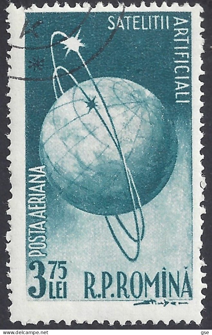 ROMANIA 1957 - Yvert A71° - Posta Aerea | - Usati