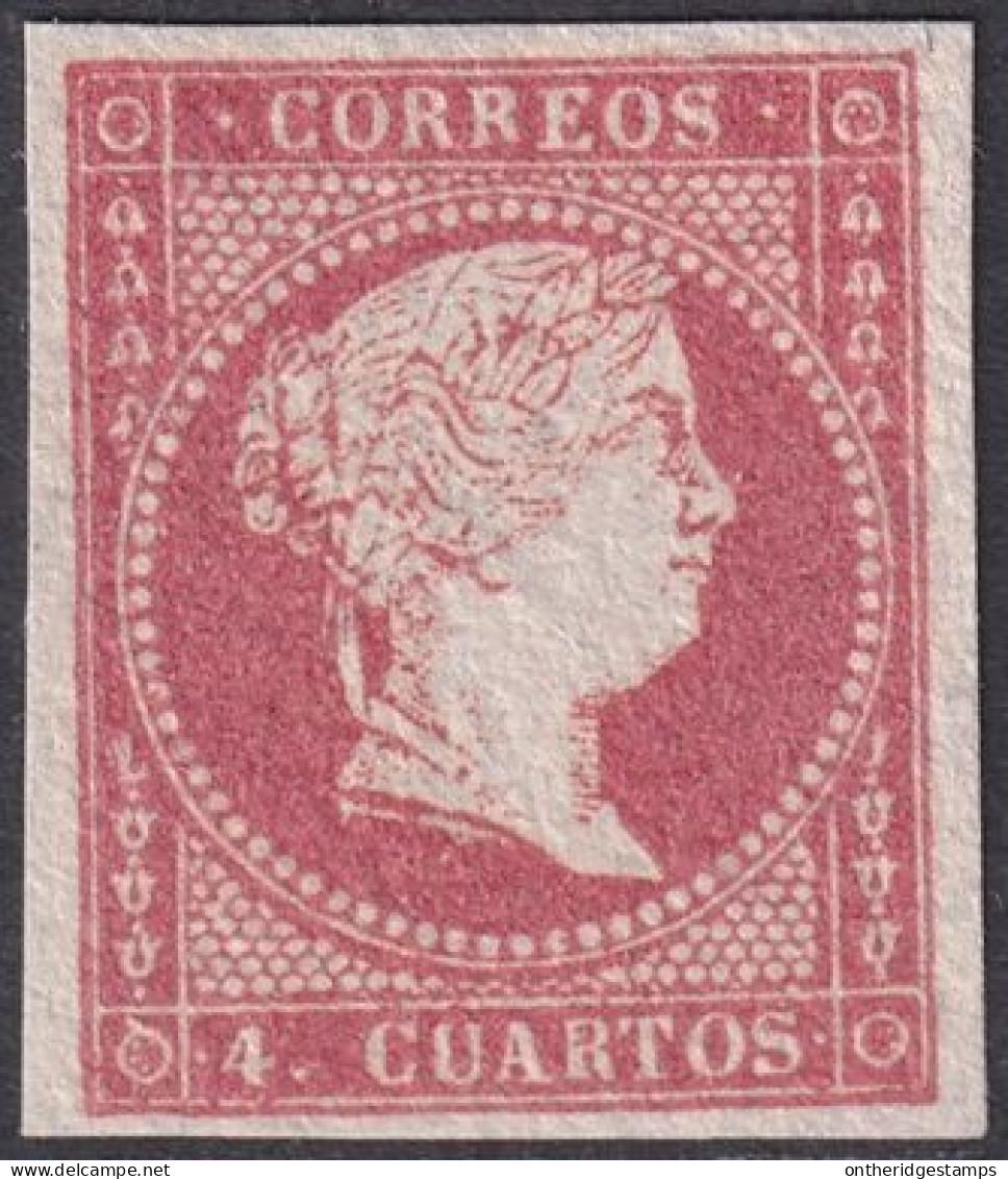 Spain 1855 Sc 41 España Ed 44 MNG(*) - Nuevos