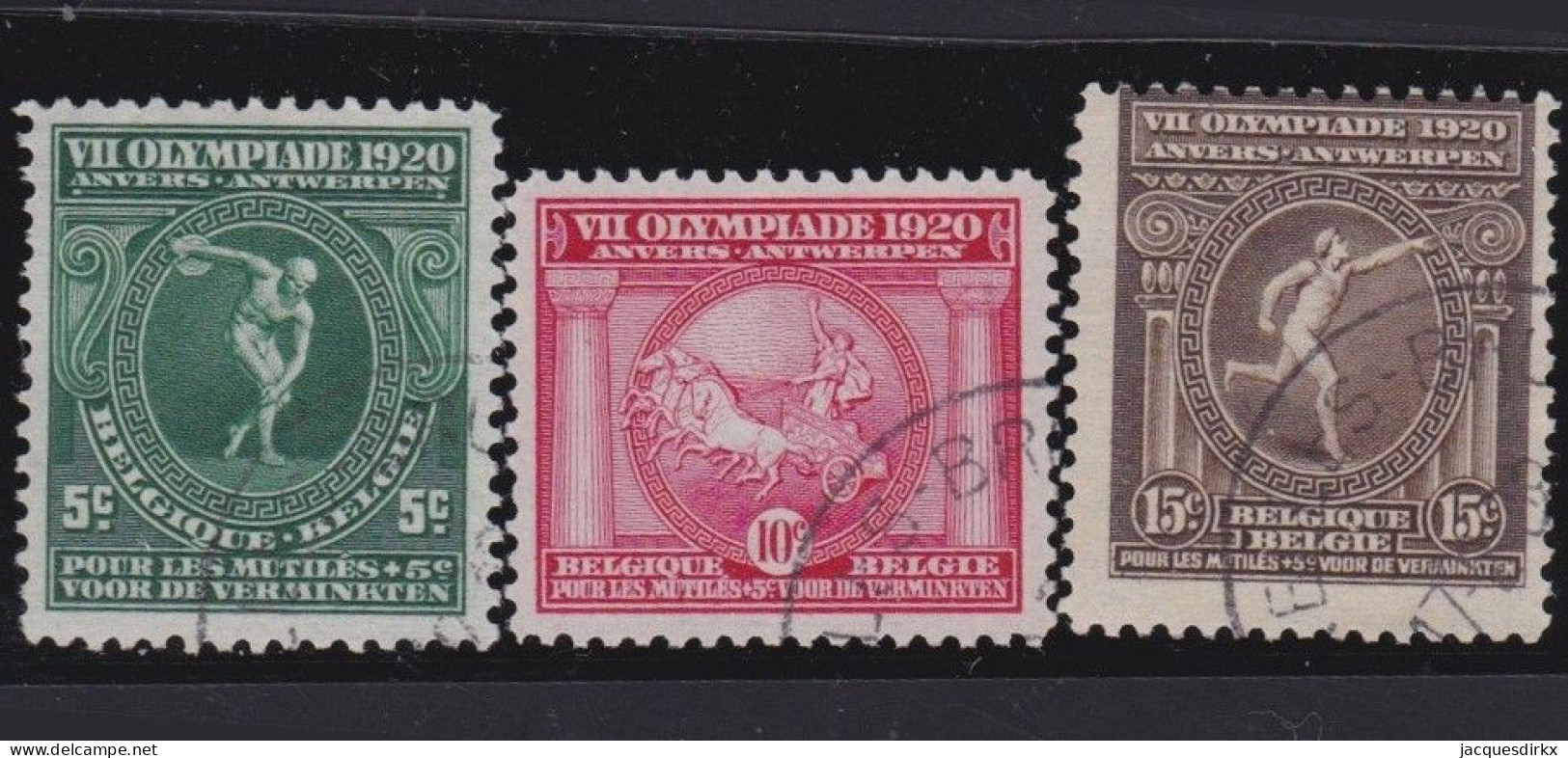 Belgie  .   OBP    .    179/181  .    O      .   Gestempeld     .   /   .    Oblitéré - Used Stamps