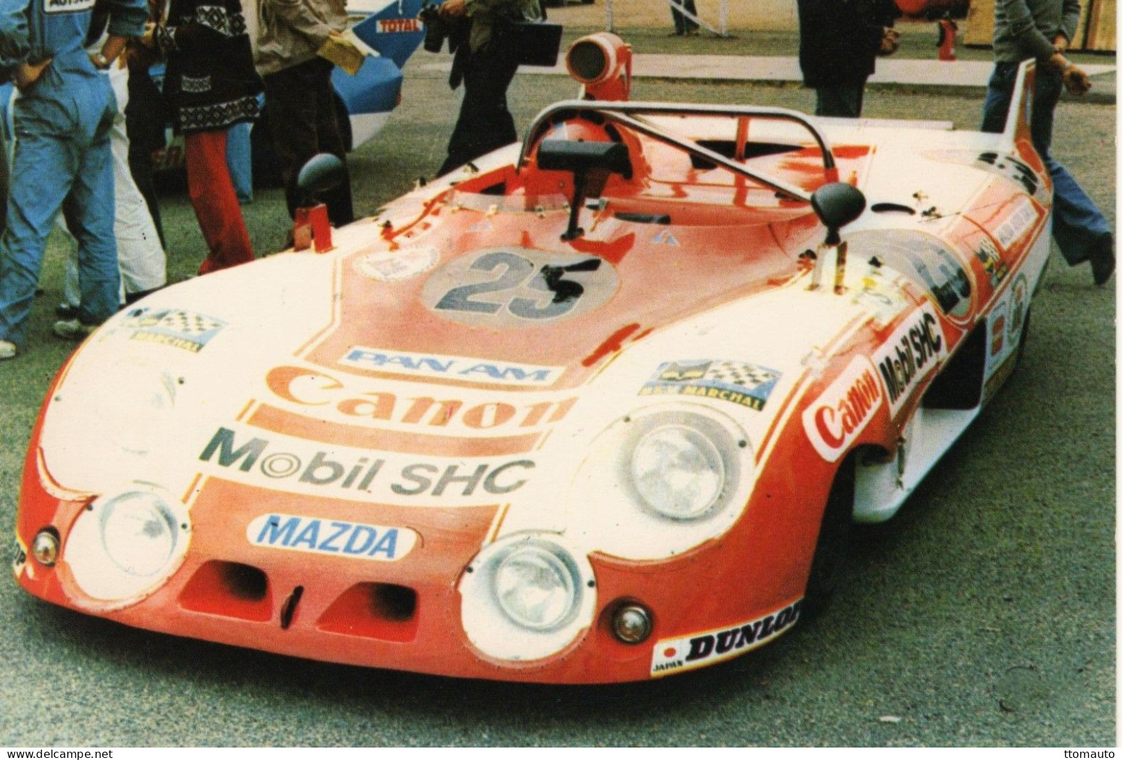 24 Heures Du Mans 1974 - Sigma-Mazda MC74 Rotary  - Pilotes: Okamoto/Takahashi/Terada - 15x10cms PHOTO - Le Mans