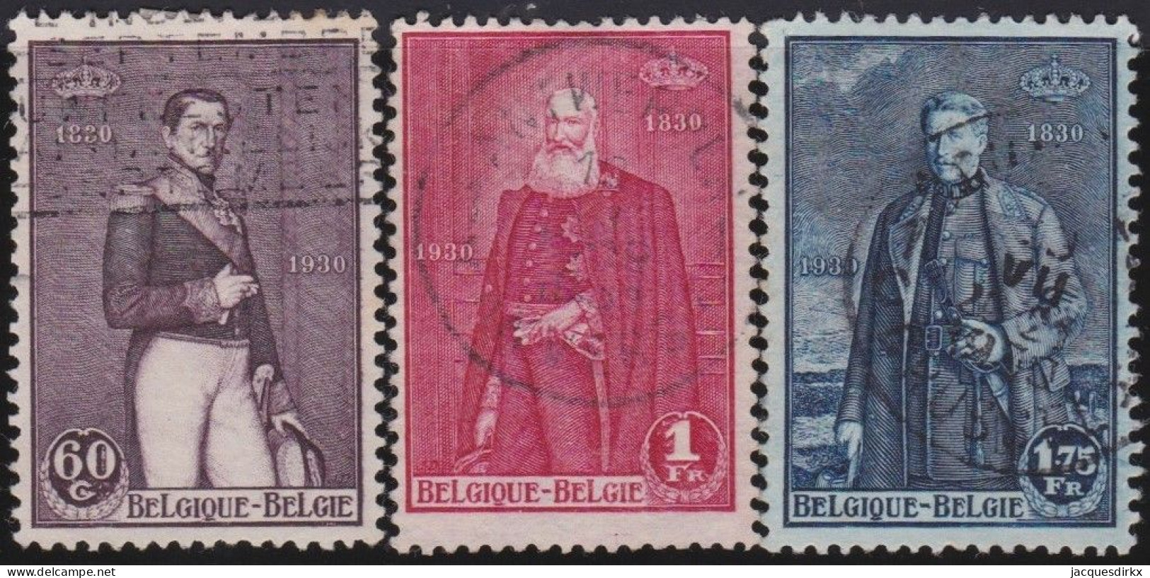 Belgie  .   OBP    .   302/304     .    O     .   Gestempeld     .   /   .     Oblitéré - Used Stamps