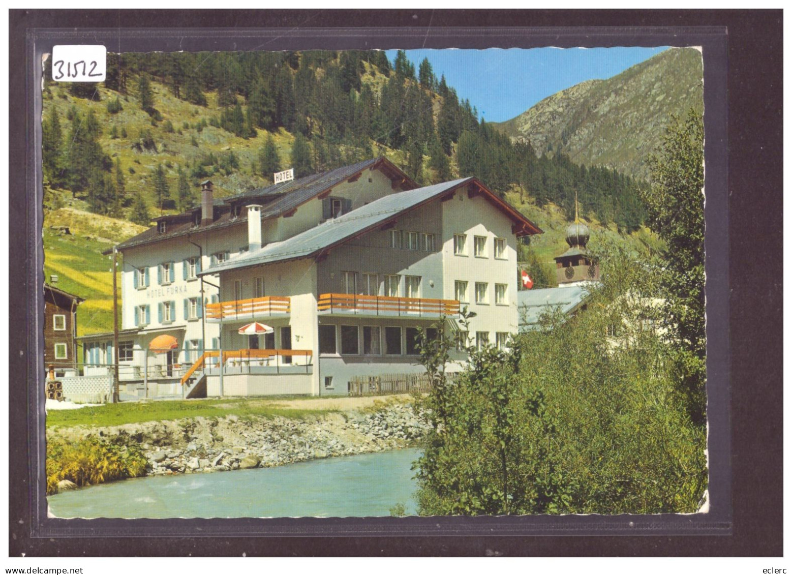 FORMAT 10x15cm - OBERWALD - HOTEL FURKA - TB - Oberwald