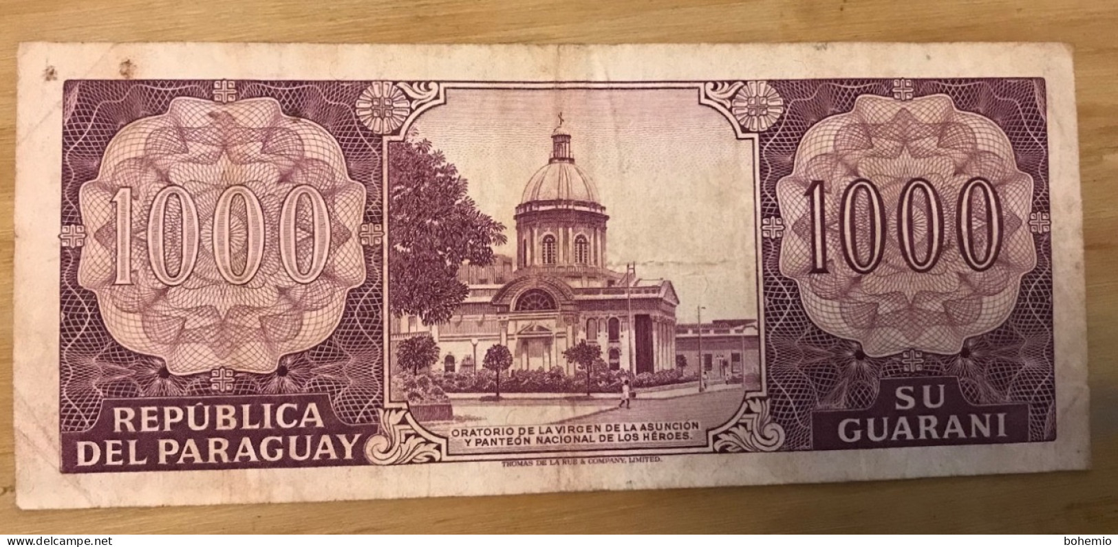 Paraguay 1000 Pesos 1952 - Paraguay