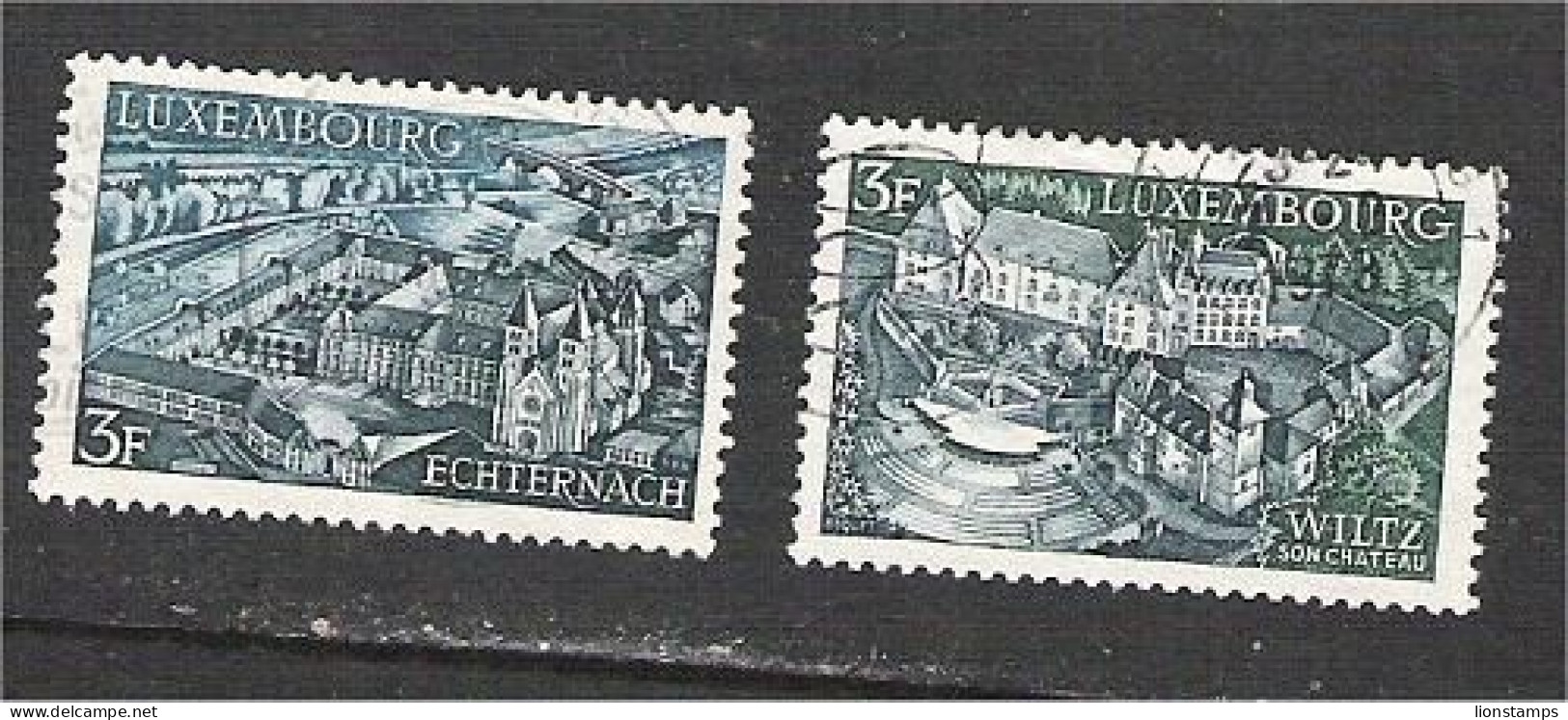 Luxembourg - Scott 483-484 - Used Stamps