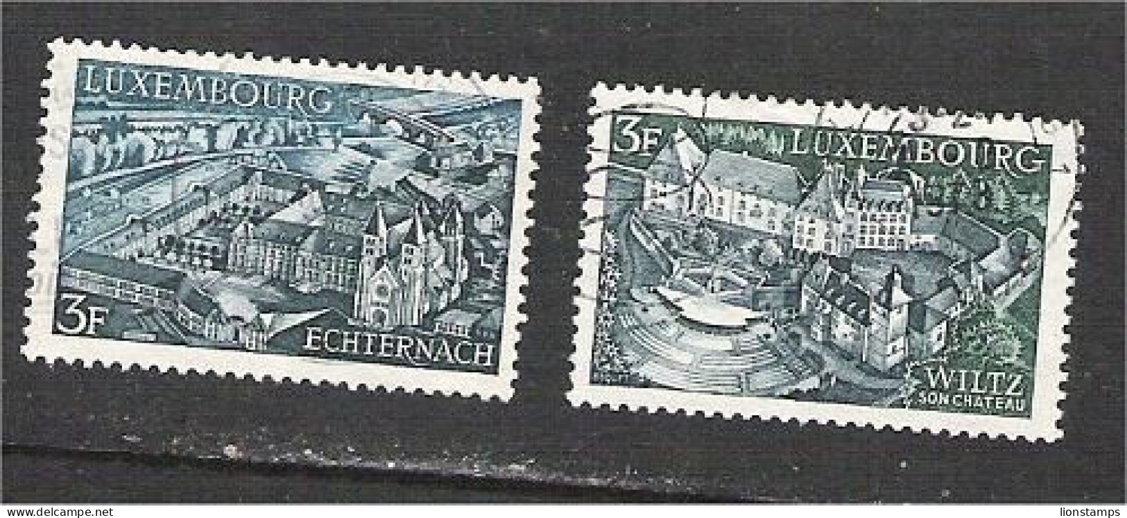 Luxembourg - Scott 483-484 - Gebraucht