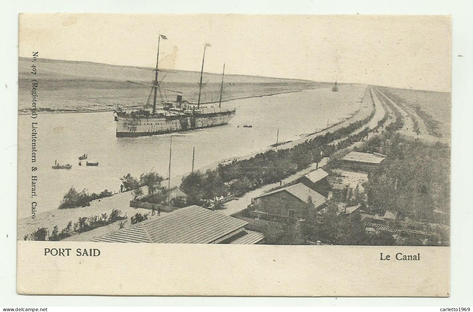 PORT SAID - LE CANAL - NV FP - Port-Saïd