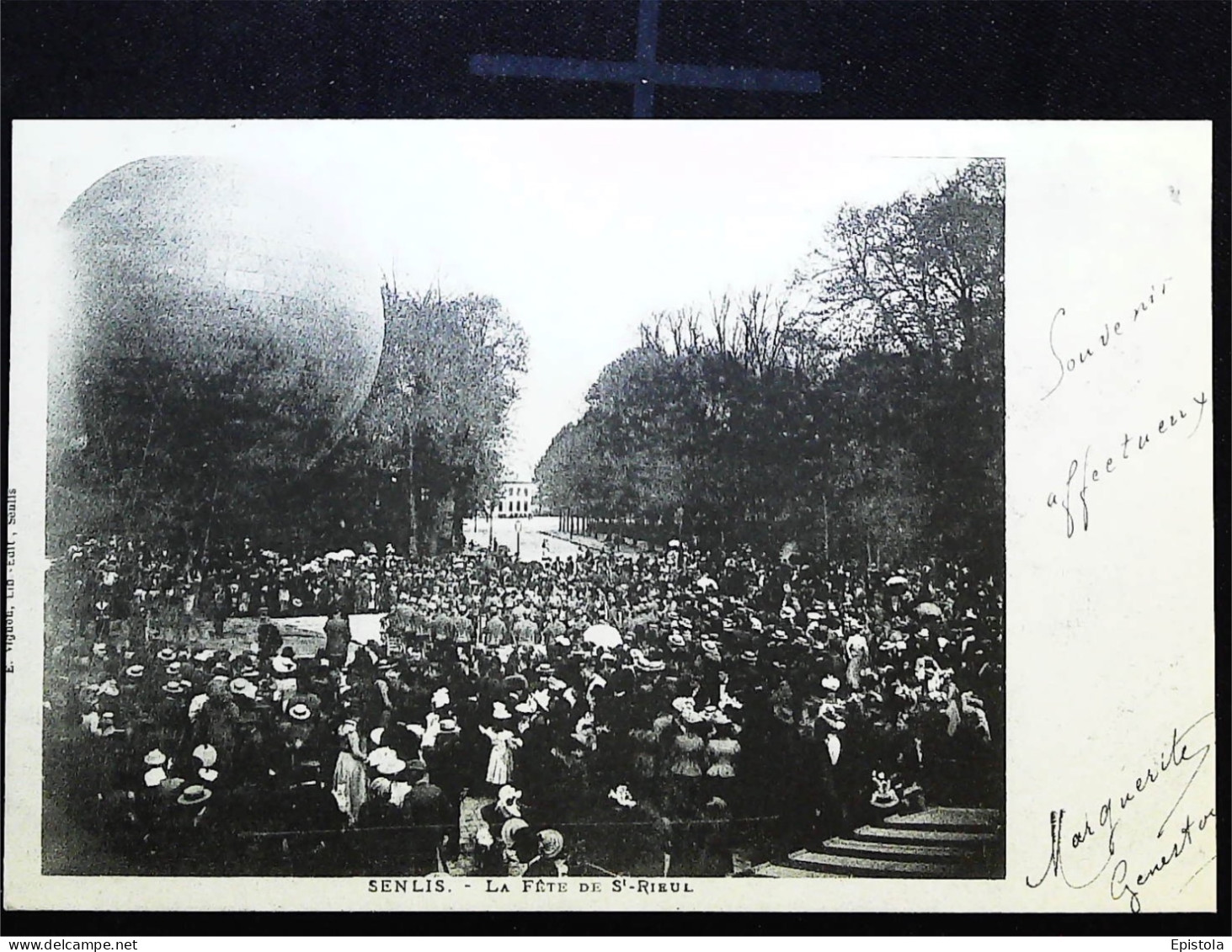 ► PICARDIE 60 - SENLIS - BALLON Fête De St-Rieul   - Collection EDITO (CPA En Reproduction) - Picardie