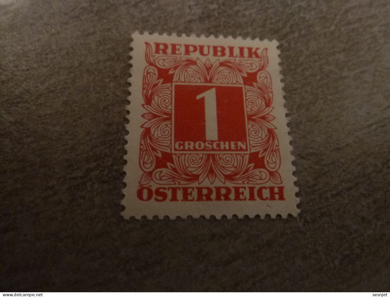 Osterreich - Cor De Chasse - Val 1 Groschen - Rouge - Neuf Sans Trace De Charnière - - Revenue Stamps