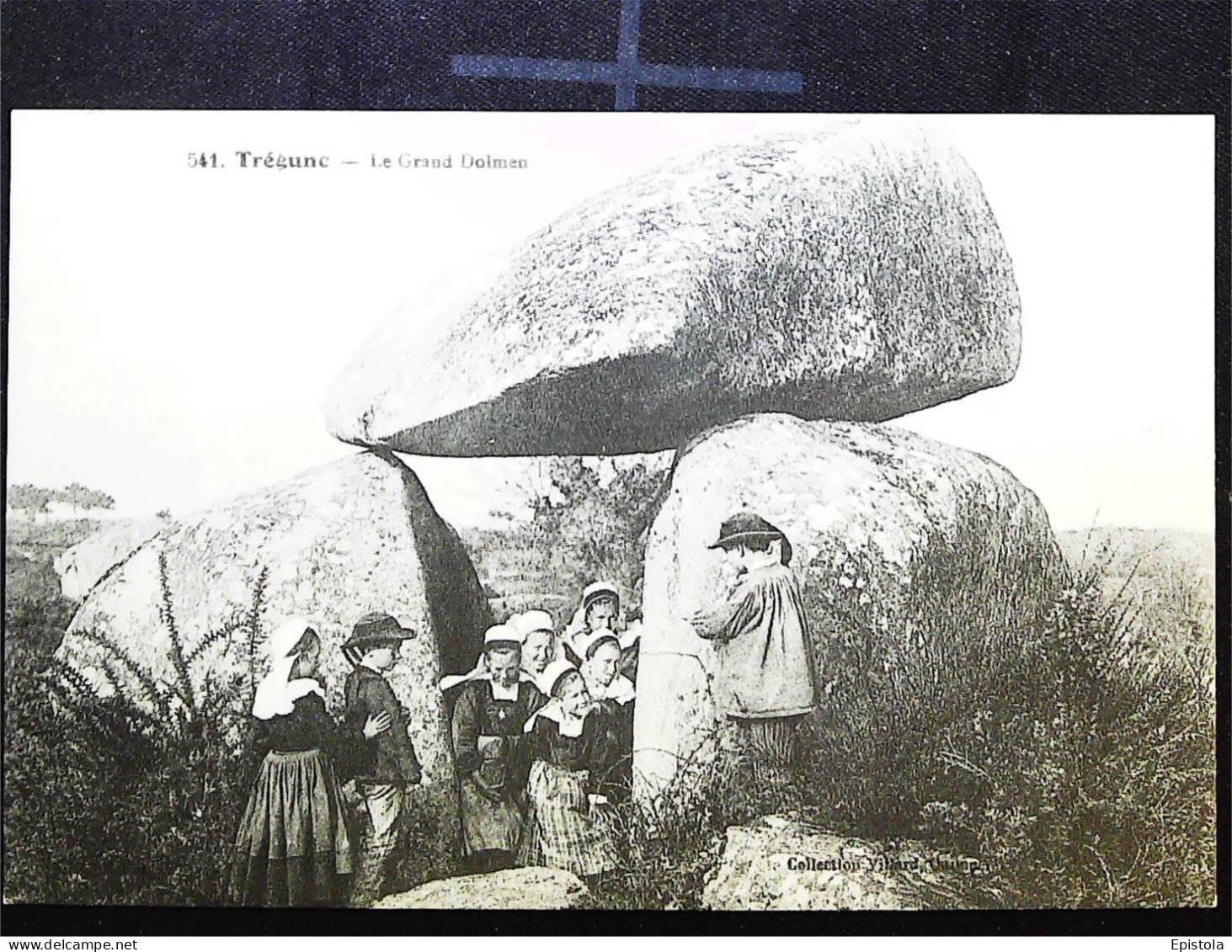 ► BRETAGNE - Grand DOLMEN De Trégunc   - Collection EDITO (CPA En Reproduction) - Dolmen & Menhirs