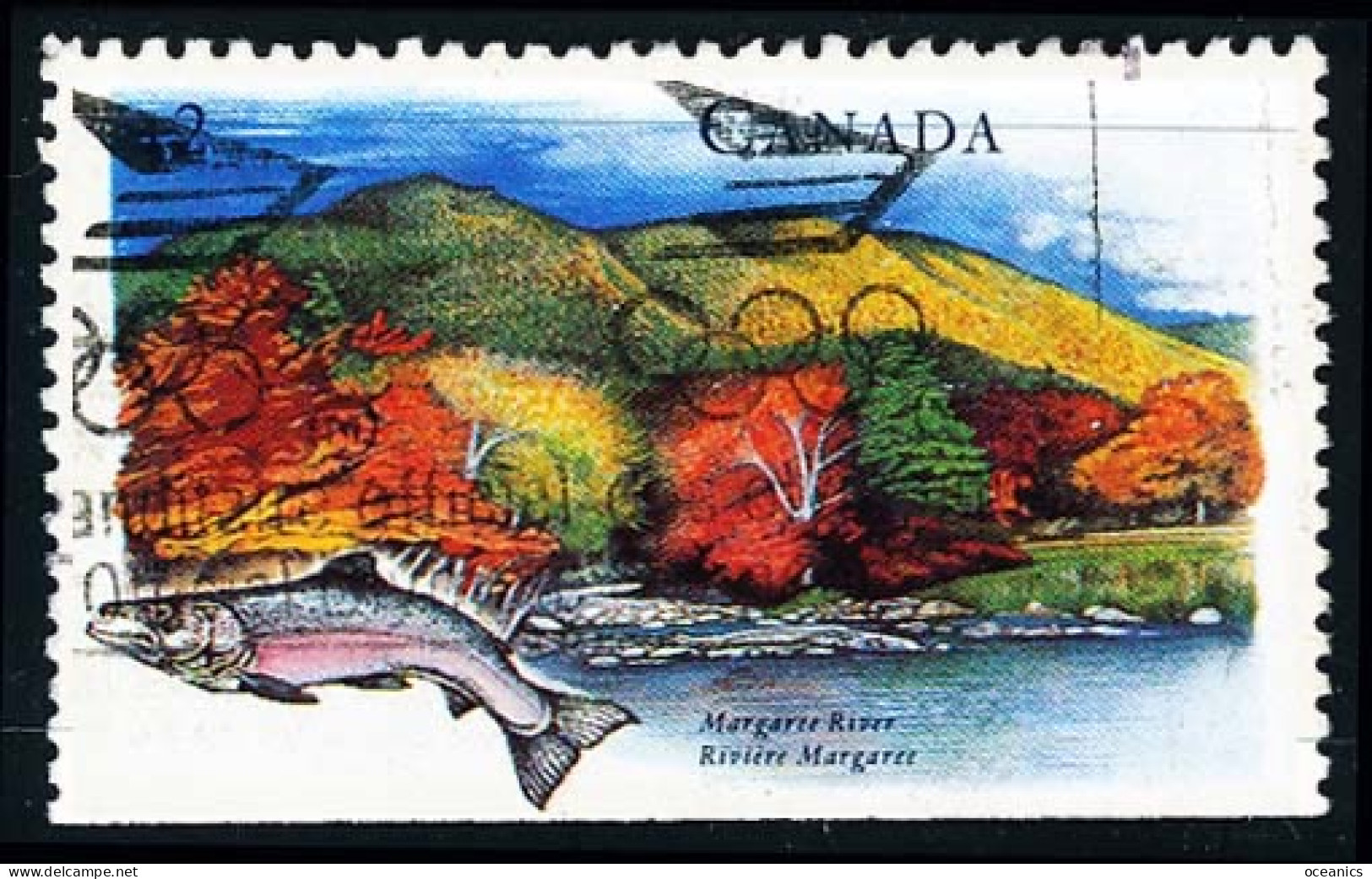 Canada (Scott No.1408 - Rivières Du Patrimoine / Heritage Rivers) (o) - Oblitérés