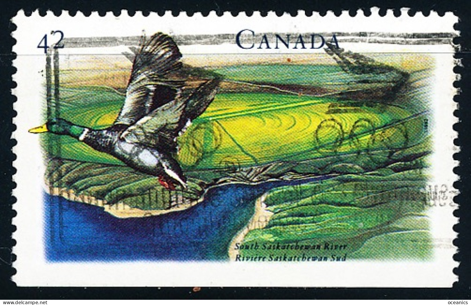 Canada (Scott No.1412 - Rivières Du Patrimoine / Heritage Rivers) (o) - Oblitérés