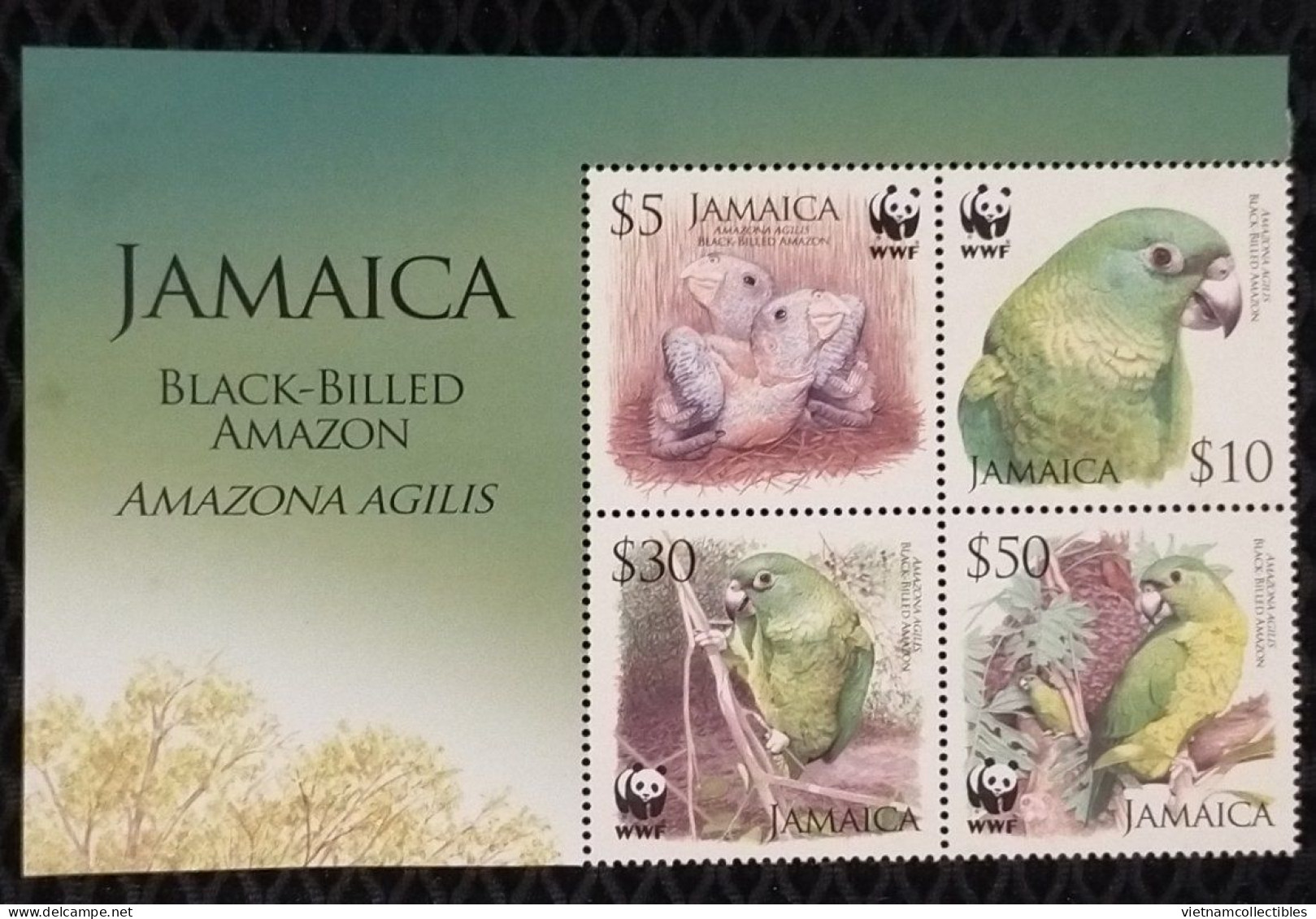 (WWF-393) W.W.F. Jamaica Bird / Birds MNH Stamps 2006 - Sonstige & Ohne Zuordnung