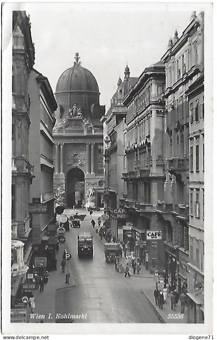 Wien I. Kohlmarkt Belebt Oldtimer 1941 - Wien Mitte