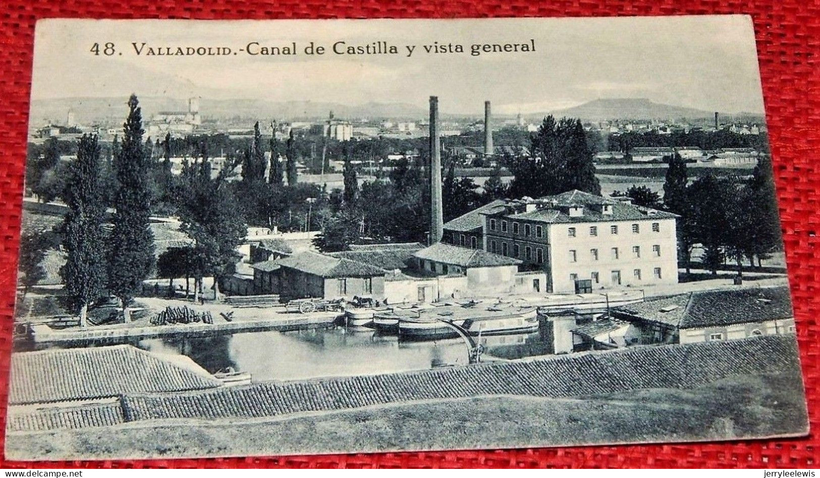 VALLADOLID  -  Canal De Castilla Y Vista  General - Valladolid