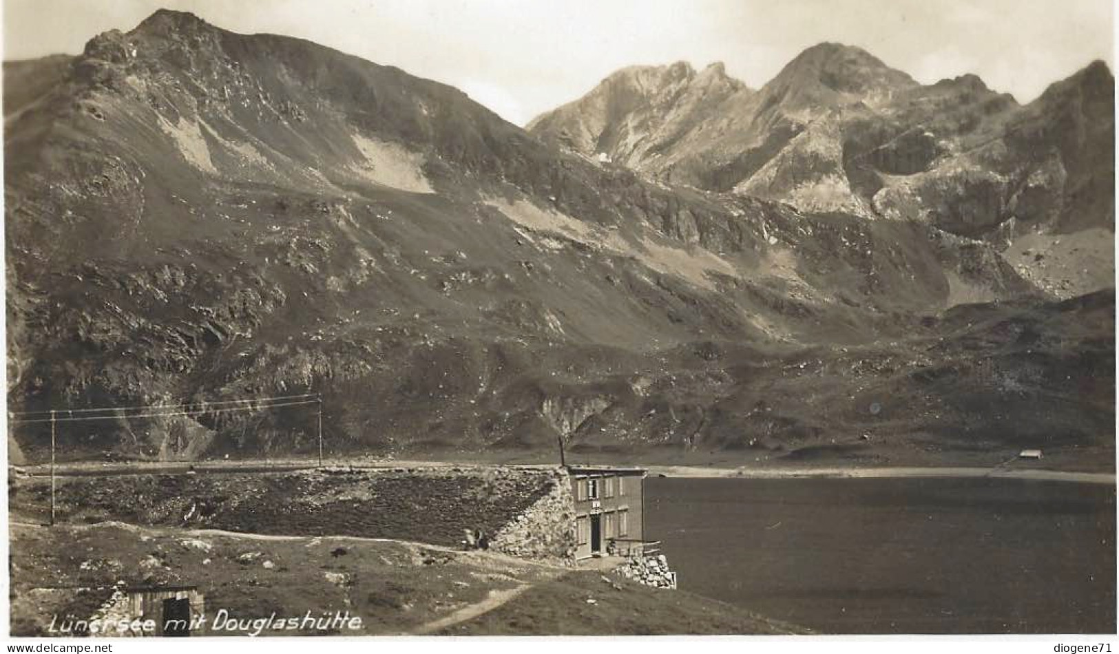 Lünersee Mit Douglashütte - Bludenz