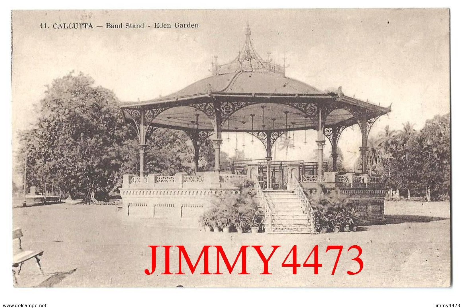 CALCUTTA - Band Stand - Eden Garden ( KOLKATA Bengladesh ) N° 11 - Print. Art Union - Bangladesh