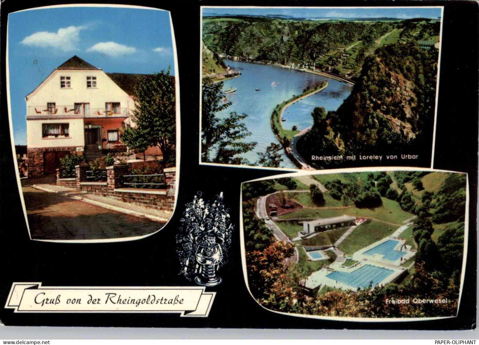 6531 NIEDERBURG, / Oberwesel, Gasthaus Zum Jägerhaus, Freibad Oberwesel, Loreley - Rhein-Hunsrueck-Kreis