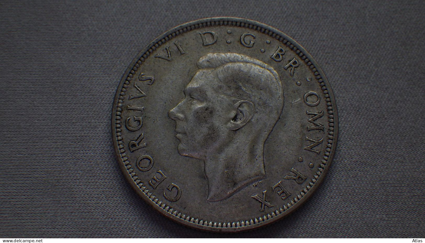 Half Crown 1945 Pièce De Monnaie En Argent - Autres & Non Classés